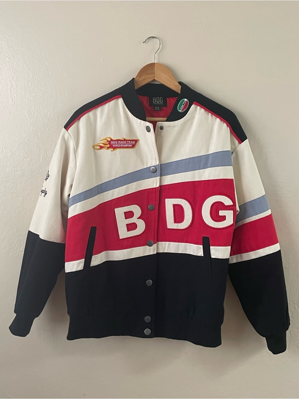 BDG Oversized Streeter Bumper Moto Jacket